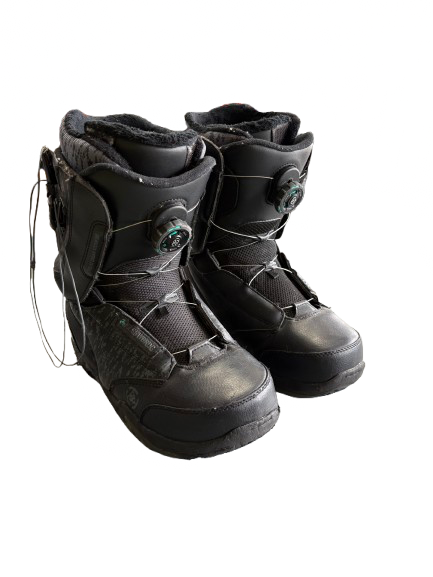 Vist Large View of Product Image Which is Used K2 RYKER 10.5 Mens Snowboard Boots Black Senior 10.5