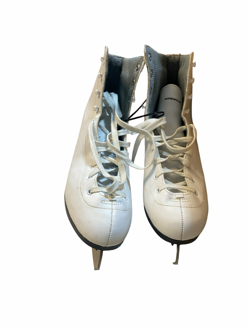 Vist Large View of Product Image Which is Used WinnWell FIGURE SKATES WomensFigure Skate White Senior 9