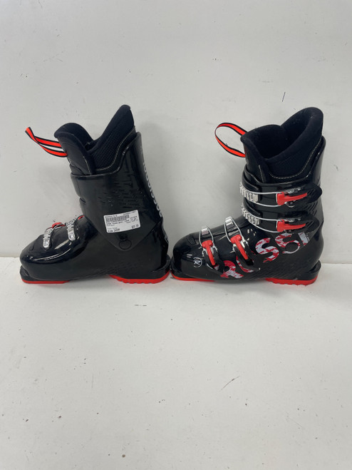 Vist Large View of Product Image Which is Used Rossignol COMP J4 Boys DH Ski Boot Black 245 MP - M06.5 - W07.5