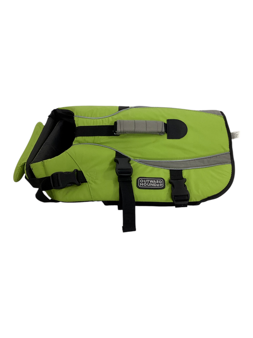 Vist Large View of Product Image Which is Used Dog PFD Green SM