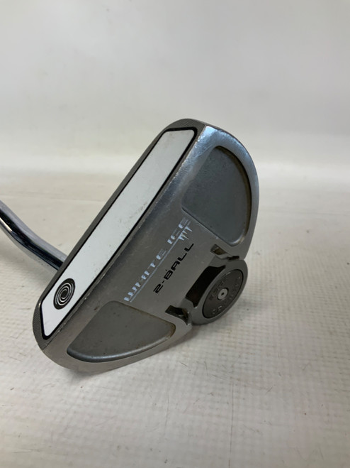 Vist Large View of Product Image Which is Used Odyssey WHITE ICE 2-BALL Mens Putter LH