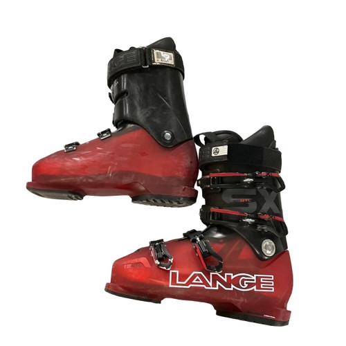 Vist Large View of Product Image Which is Used Lange SX 80 RTL Mens DH Ski Boot Red 275 MP - M09.5 - W10.5