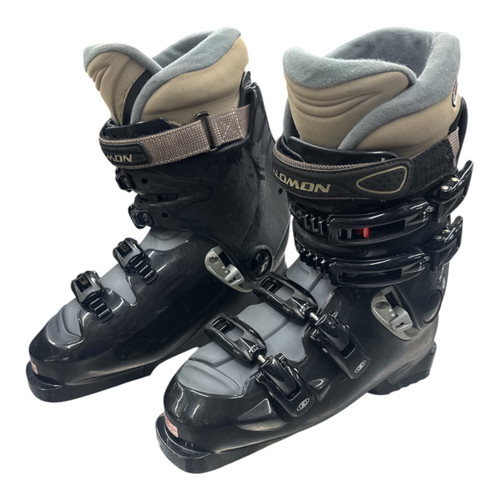 Vist Large View of Product Image Which is Used Salomon EVOLUTION 7.0 Womens DH Ski Boot Navy Blue 250 MP - M07 - W08