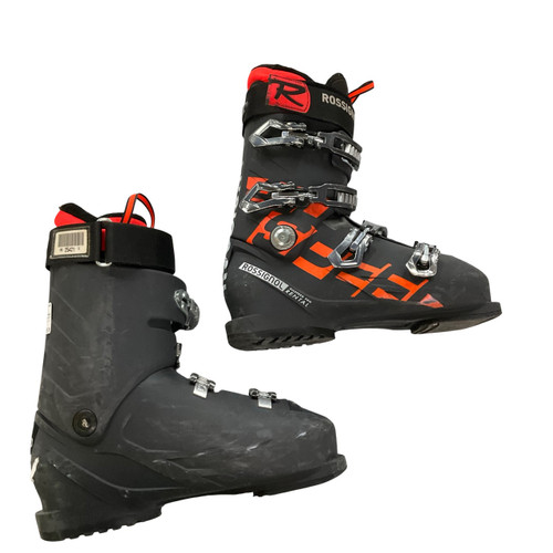 Vist Large View of Product Image Which is Used Rossignol ALL SPEED PRO RTL Mens DH Ski Boot Black 275 MP - M09.5 - W10.5