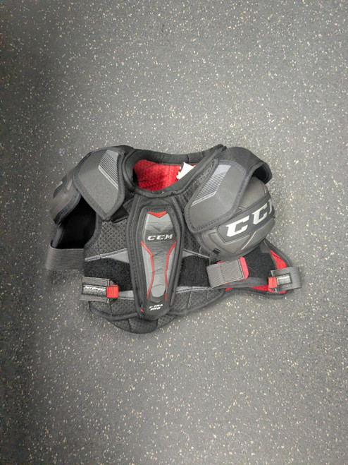 Vist Large View of Product Image Which is Used CCM XTRA PRO Junior Shoulder Pads SM