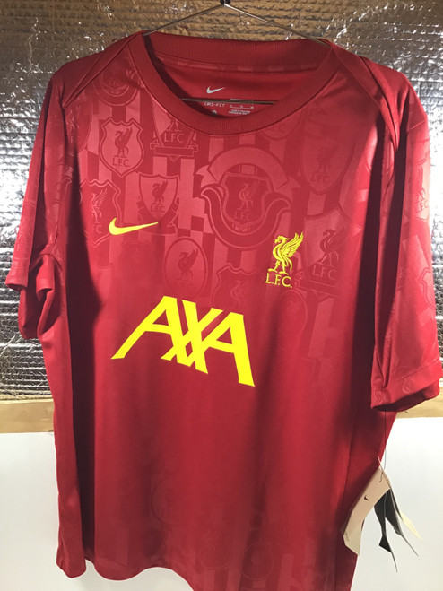 Vist Large View of Product Image Which is NEW Nike LFC AXA Soccer Top Adt Red XL
