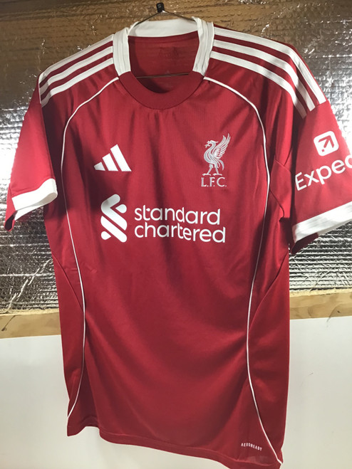 Vist Large View of Product Image Which is NEW Adidas LFC JERSEY Soccer Top Adt Red SM