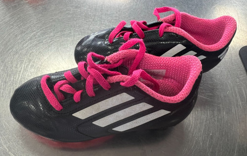 Vist Large View of Product Image Which is Used Adidas Soccer Cleats Black Youth 11.0