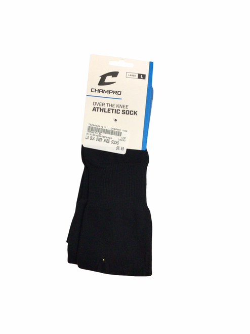 Vist Large View of Product Image Which is New LG BLK OVER KNEE SOCKS