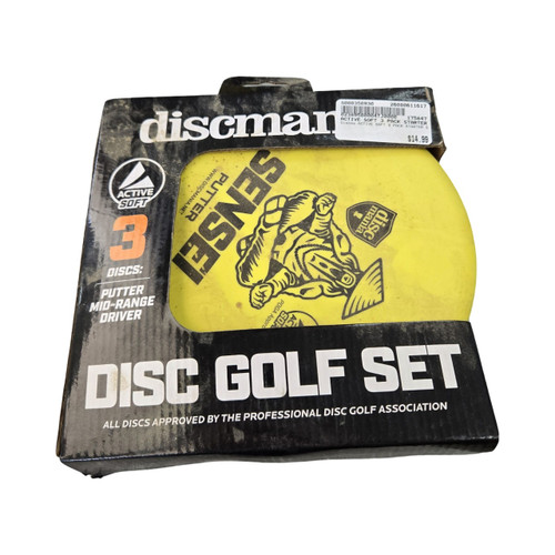 Vist Large View of Product Image Which is Used Discmania ACTIVE SOFT 3 PACK STARTER SET Other Golf Disc