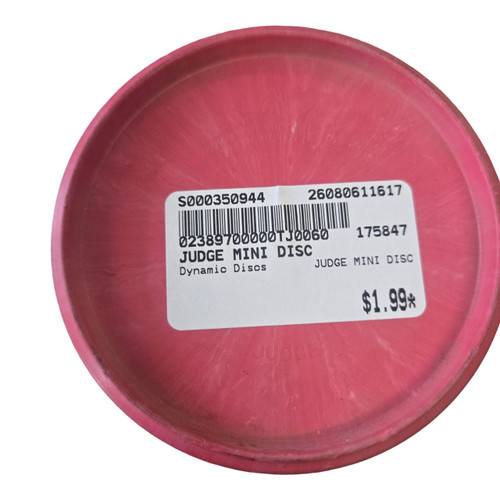 Vist Large View of Product Image Which is Used Dynamic Discs JUDGE MINI DISC Disc Golf Accessory
