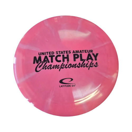 Vist Large View of Product Image Which is Used Latitude 64 BALLISTA PRO Disc Golf Driver Pink