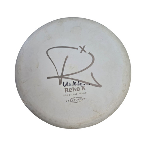Vist Large View of Product Image Which is Used Kastaplast REKO X K3 Disc Golf Putter Sky Blue