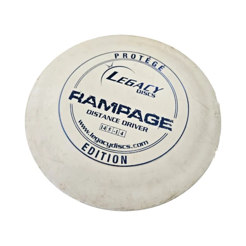 Vist Large View of Product Image Which is Used Legacy RAMPAGE Disc Golf Driver White