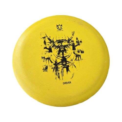 Vist Large View of Product Image Which is Used CROWN ME DRIVER Disc Golf Driver Yellow