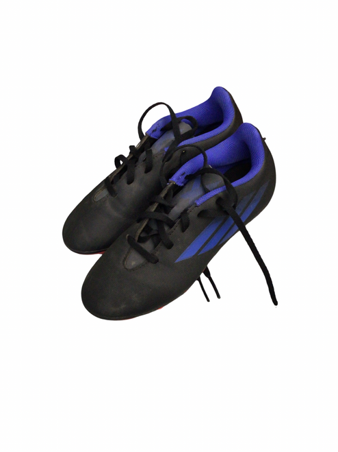 Vist Large View of Product Image Which is Used Adidas Soccer Cleats Black Junior 03.5
