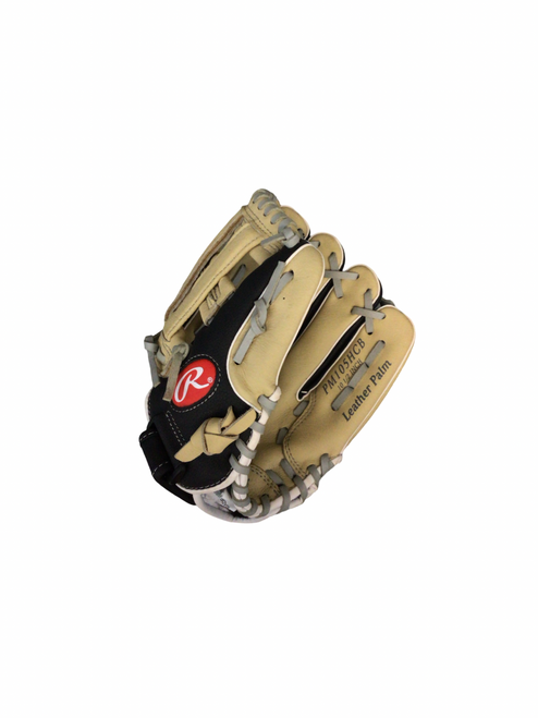 Vist Large View of Product Image Which is Used Rawlings PLAYMAKER SERIES BB/SB Glove RH Throw Tan 10 1/2"