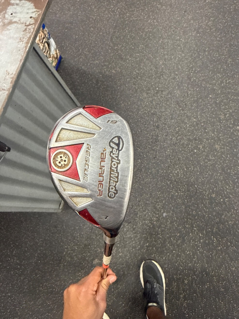 Vist Large View of Product Image Which is Used Taylormade BURNER RESCUE Mens Hybrid Club RH 3 Hybrid