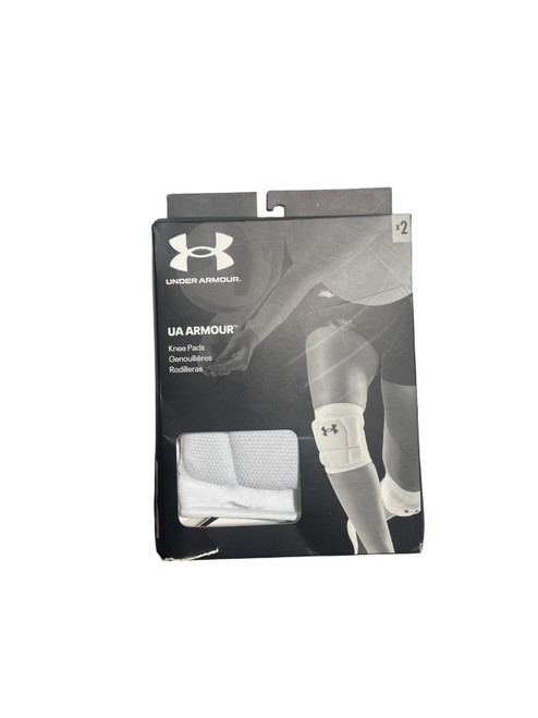 Vist Large View of Product Image Which is Used Under Armour VB Knee Pads White