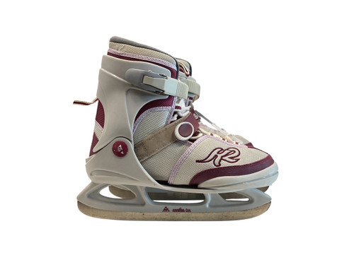 Vist Large View of Product Image Which is Used K2 ANNIKA ADJ 5-8 HOCKEY SKATE Junior Hockey Skate Adjustable