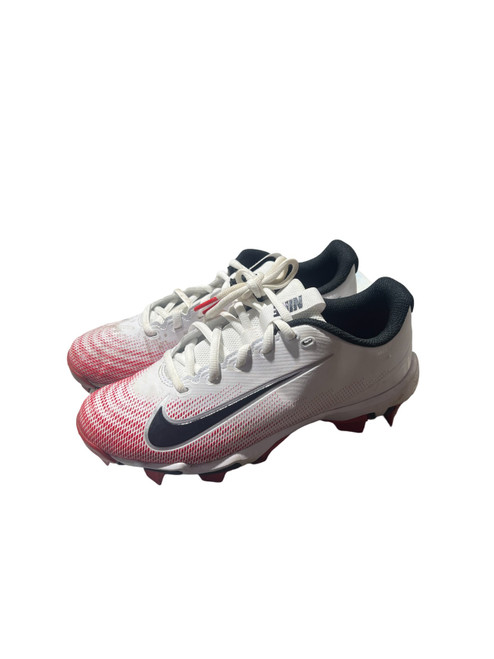 Vist Large View of Product Image Which is Used Nike VAPOR BB/SB Cleats White Junior 06