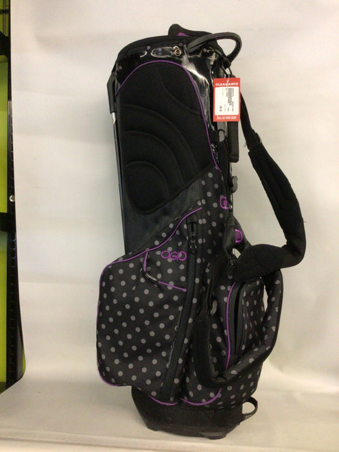 Vist Large View of Product Image Which is Used Ogio WOODE Mens Stand Bag Black