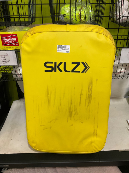 Vist Large View of Product Image Which is Used SKLZ BLOCKING SHIELD FB Blocking Pad Yellow