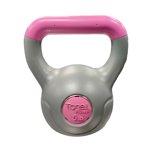 Vist Large View of Product Image Which is Used Tone Fitness Kettle Dumbbell (Each) Grey 5 lb