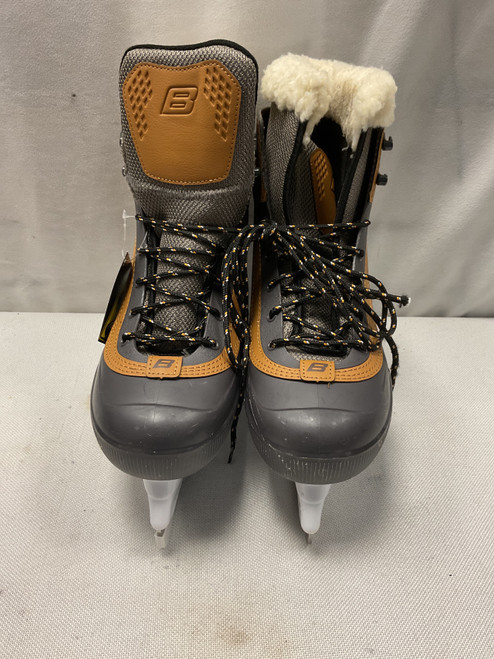 Vist Large View of Product Image Which is Used Bauer WHISTLER Mens Figure Skate Brown Senior 9