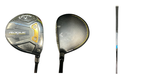 Vist Large View of Product Image Which is Used Callaway ROGUE ST MAX D Mens Fairway Wood RH 3 Wood