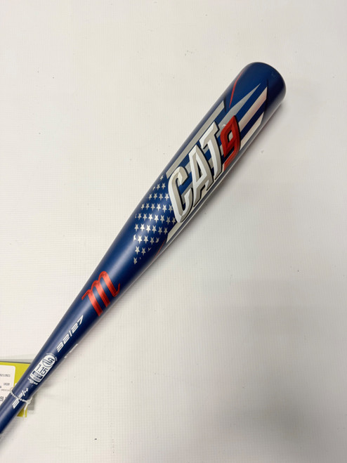 Vist Large View of Product Image Which is Used Marucci CAT 9 AMERICA BB/SB Senior League Bat 32"