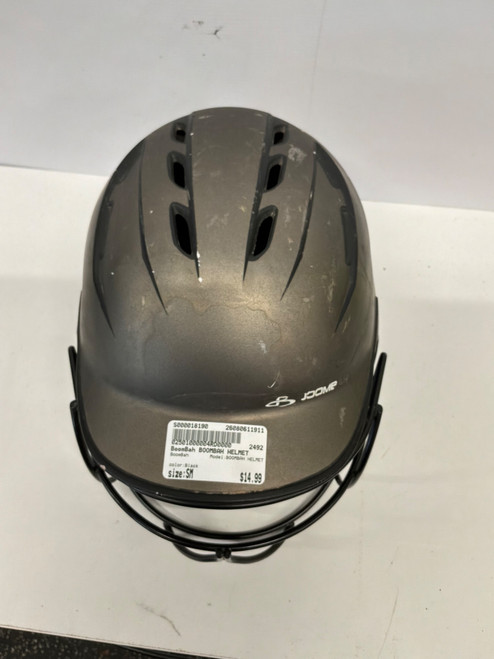 Vist Large View of Product Image Which is Used BoomBah BOOMBAH HELMET Batting Helmet w/Mask Black SM