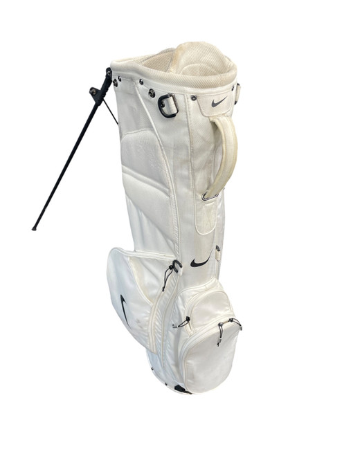 Vist Large View of Product Image Which is Used Nike SPORT LITE Mens Stand Bag White