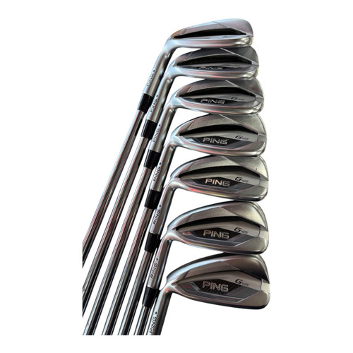 Vist Large View of Product Image Which is Used Ping G425 Mens Iron Set LH 5I-GW/AW