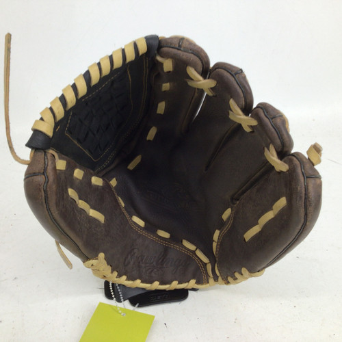 Vist Large View of Product Image Which is Used Rawlings RBG36BC 12.5 IN RHT BB/SB GLOVE BB/SB Glove RH Throw Brown 12 1/2"