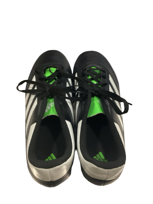 Vist Large View of Product Image Which is Used Adidas Soccer Cleats Green Senior 6