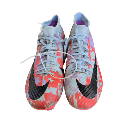 Vist Large View of Product Image Which is Used Nike MERCURIAL SOCCER CLEATS 10 Soccer Cleats Carolina Blue Senior 10