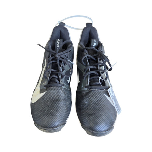 Vist Large View of Product Image Which is Used Nike ALPHA FOOTBALL CLEATS 10 Adult FB Cleats Black Senior 10