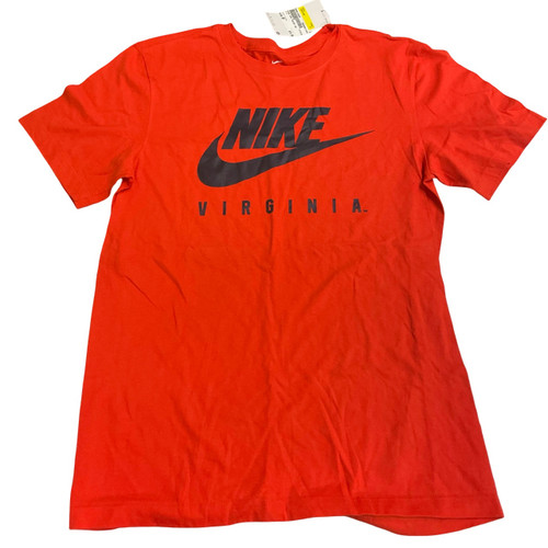 Vist Large View of Product Image Which is *NEW* Nike Virginia S.S. T-Shirt M Orange SM