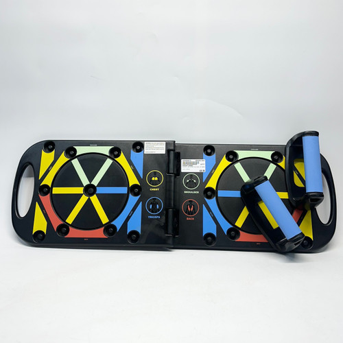 Vist Large View of Product Image Which is Used Athletic Works MULTIFUNCTION PUSH UP BOARD Flex/Core Other Black
