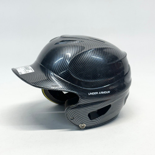 Vist Large View of Product Image Which is Used Under Armour UABH110 Batting Helmet No Mask Graphite XS