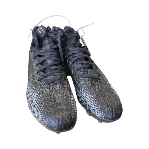 Vist Large View of Product Image Which is Used Under Armour SPOTLIGHT FOOTBALL CLEATS 9 Adult FB Cleats Black Senior 9