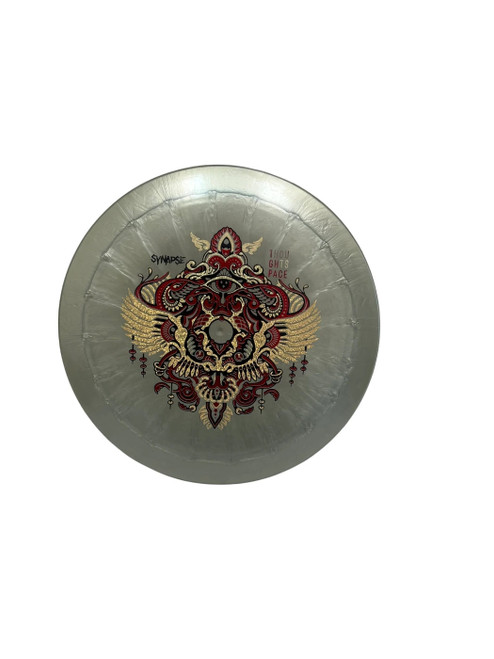 Vist Large View of Product Image Which is Used Thought Space Athletics Synapse 178g Disc Golf Driver Grey 