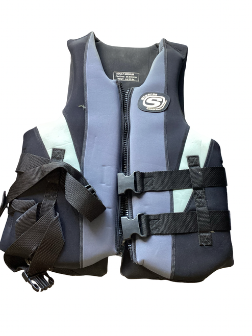 Vist Large View of Product Image Which is Used Stearns Adult PFD Black MD