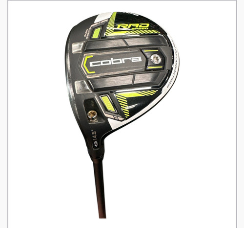 Vist Large View of Product Image Which is Used Cobra RAD SPEED KING Mens Fairway Wood LH 3 Wood