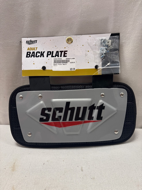 Vist Large View of Product Image Which is Used Schutt Adult Football Backplate