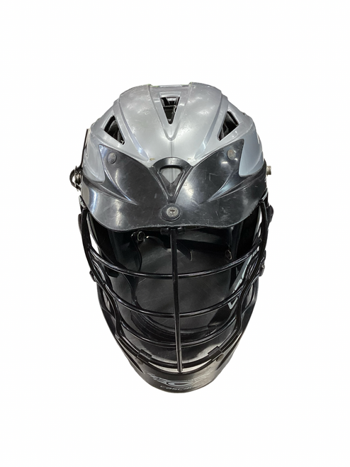 Vist Large View of Product Image Which is Used Cascade CPX-R Lacrosse Helmet Grey Fits all