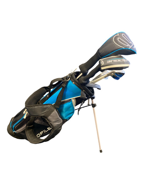 Vist Large View of Product Image Which is Used Wilson PROFILE Jr Club Set LH 7 Piece