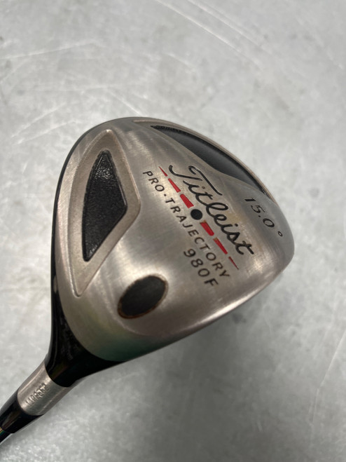 Vist Large View of Product Image Which is Used Titleist 980F Mens Fairway Wood RH 3 Wood