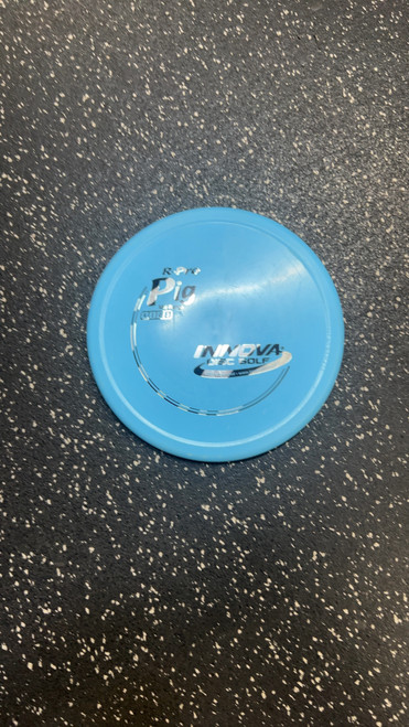 Vist Large View of Product Image Which is Used Innova R PRO PIG Disc Golf Mid Range Carolina Blue
